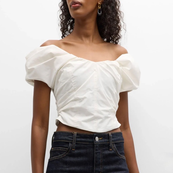 A.L.C. Nora Top White New With Tags US4 - Picture 5 of 12